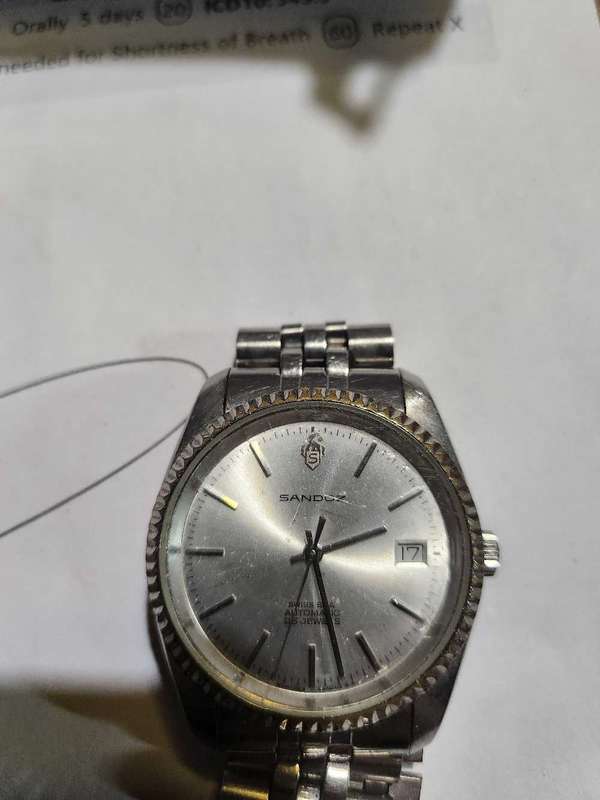 Vintage Sandoz Automatic Mens watch