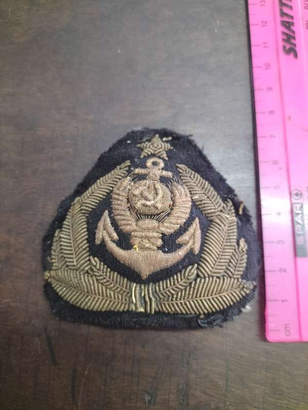 Soviet Marine Officer Badge