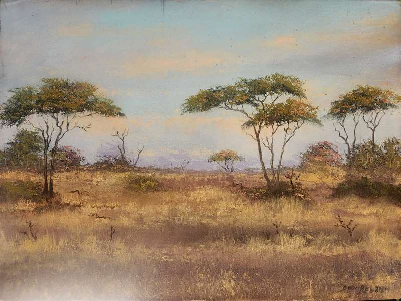 DON BENZIEN - Oil on Board