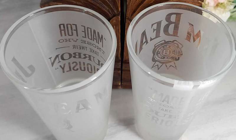 Jim Beam Whiskey glasses set