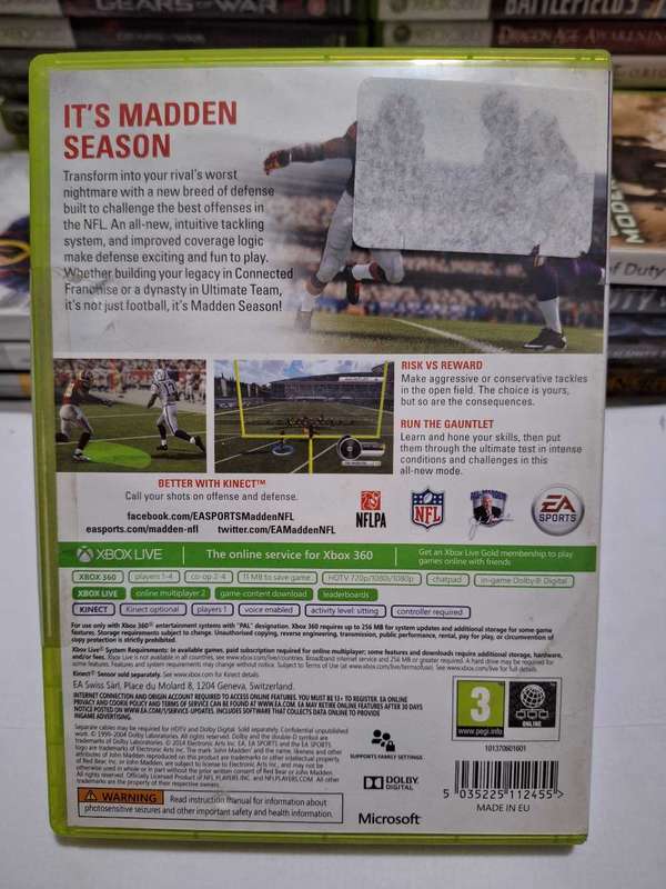 Madden NFL 15 (XBOX 360)