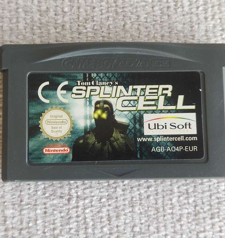 Tom Clancy`s Splinter Cell Nintendo GameBoy Advance Gba