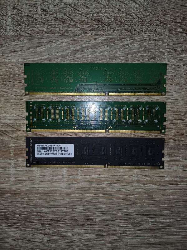 3X 4GB DDR3 DESKTOP RAM