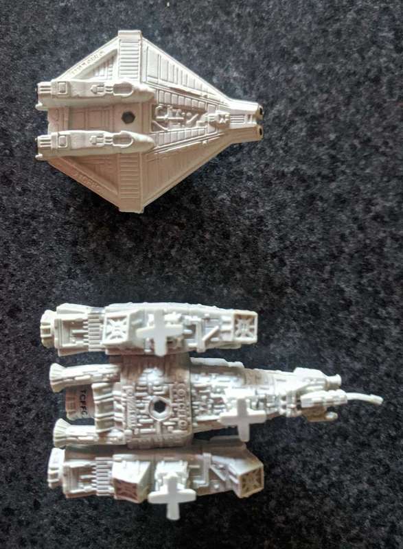 Micro Machines Alien Nostromo & Narcissus shuttle
