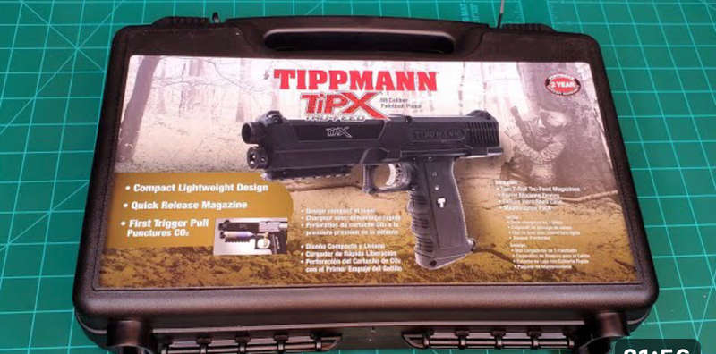 NEW Black Tippmann Tpx Pistol - Less Lethal Self Defence