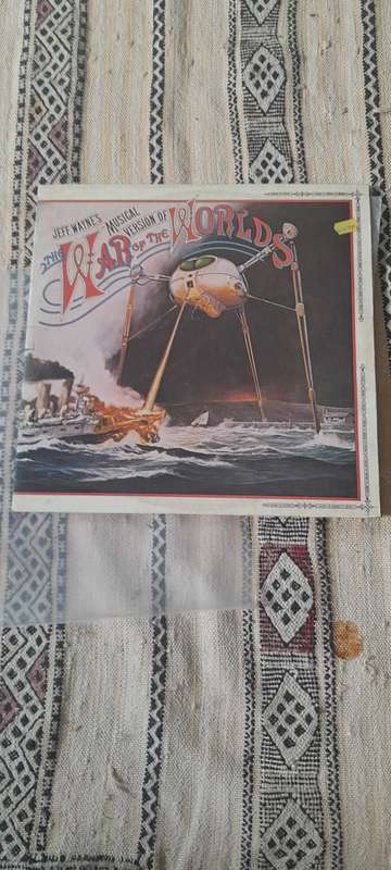 The war of the worlds vinyl