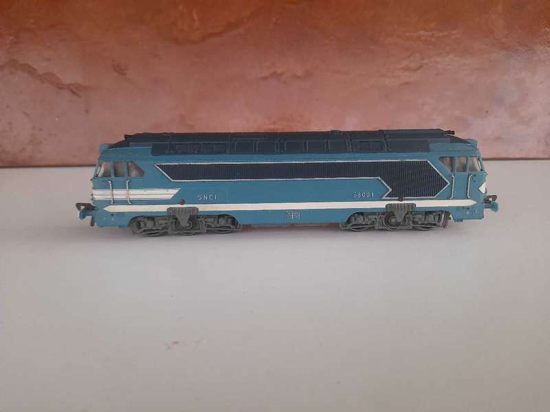 HO FLEISCHMANN - 1386 - DIESEL LOCOMOTIVE 68001 SNCF (METAL)