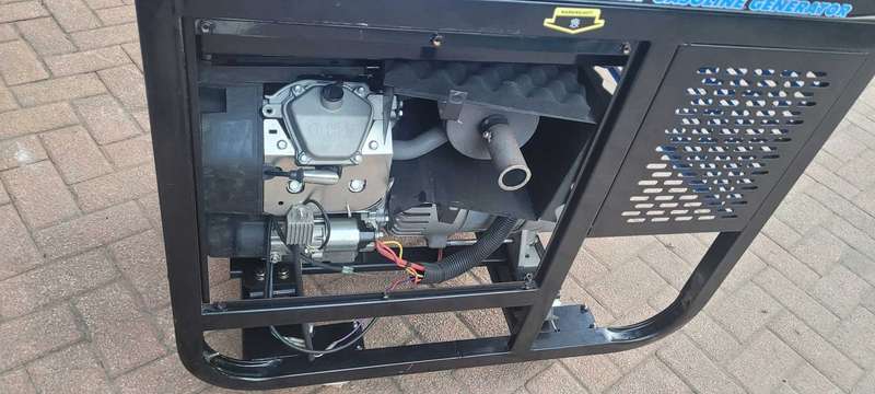 10Kw MAC AFRIC Used Petrol Generator (Exhaust Side Cover Missing)