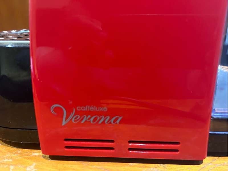 Caffeluxe Verona Red Espresso Coffee Machine