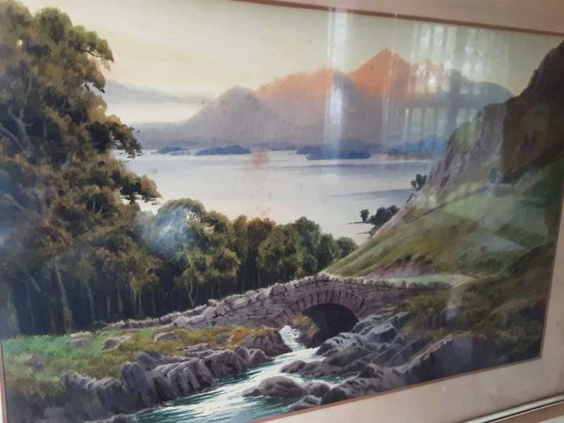 Edward.H.Thompson World Renown artist highly collectable.  R40 000.00