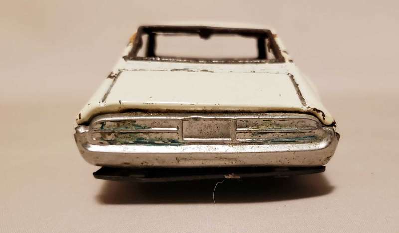 Vintage TIN PLATE Toy Car Ford Tornado