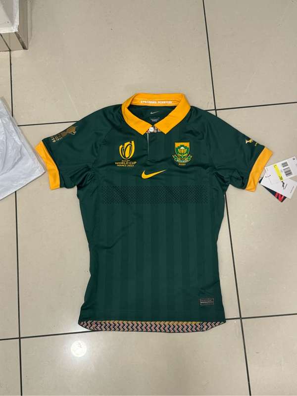 Springbok 2023 Rugby World Cup Match Replica Jersey