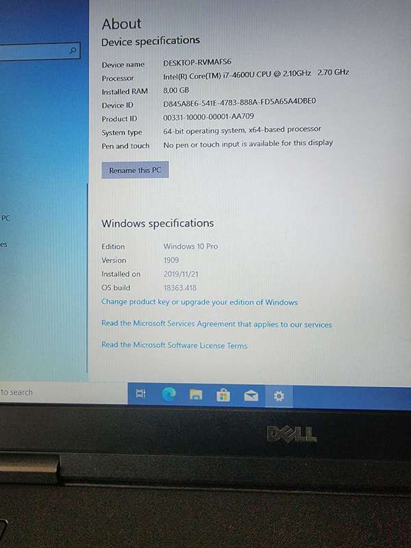 DELL LATITUDE E5540 i7 4th GEN LAPTOP FOR SALE !!!!