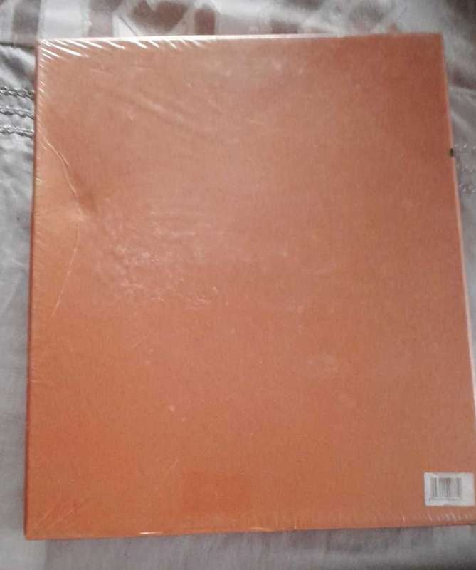 Vintage wedding album sealed