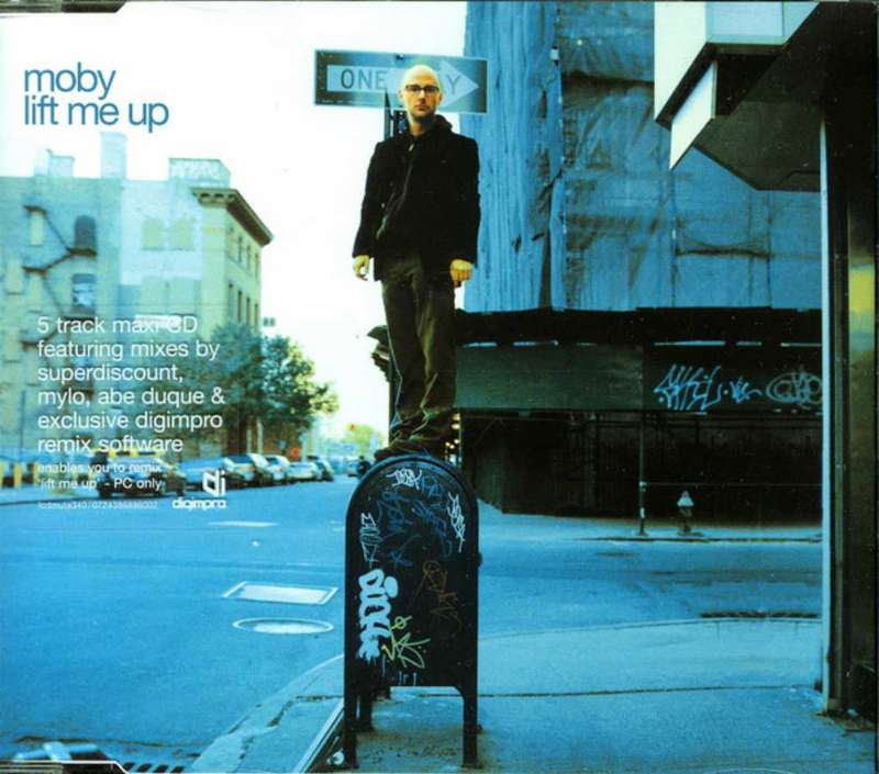 Moby  Lift Me Up 5 track Maxi cd