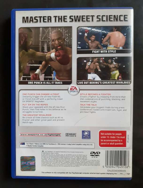 Fight Night Round 3 - PS2 Game