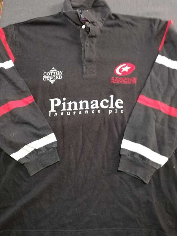Saracens Rugby Jersey no 7 Size L