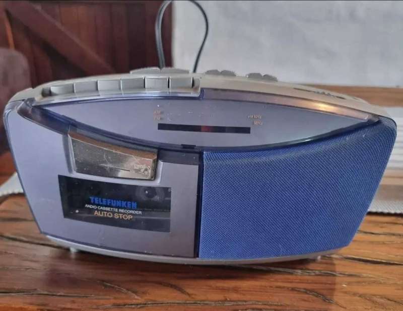Telefunken radio/cassette player