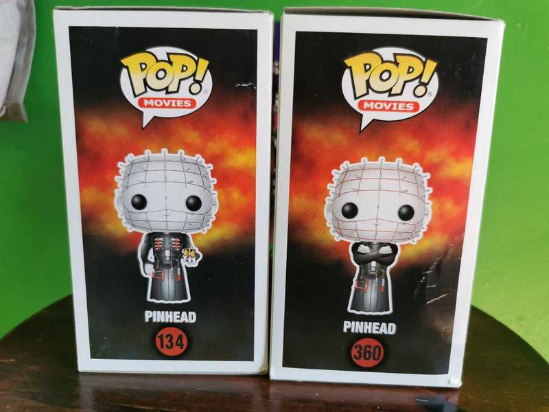 Pinhead Funko Pop bundle, Hellraiser 3 movie