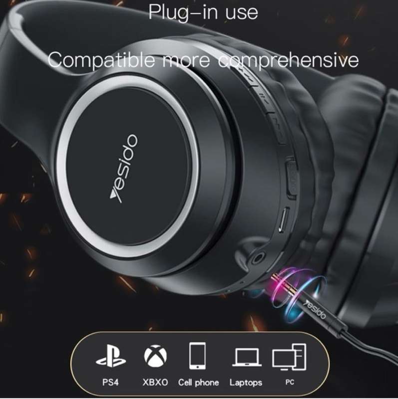YESIDO EP03 Wireless Headphones Stereo Noise Cancelling foldable Headset