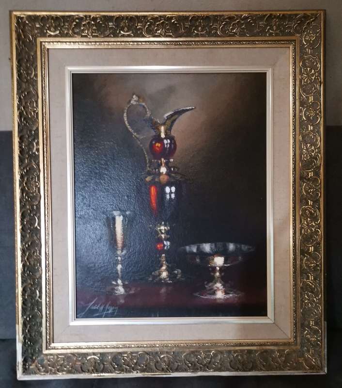 Stunning Original Oil Painting By SA Artist Denzil.N Herring