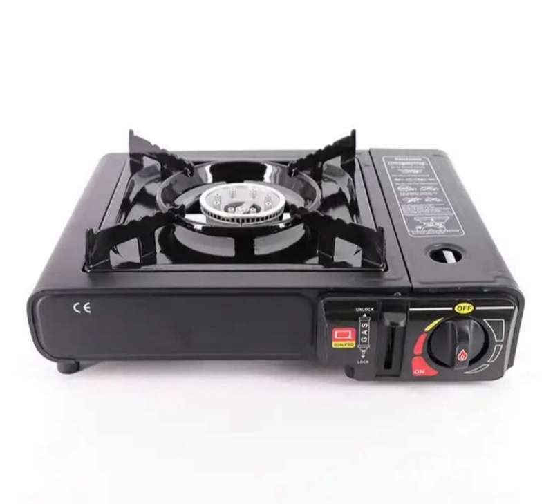 Aruif - Portable Camping Gas Stove with Travel Case (Dual Power Source)