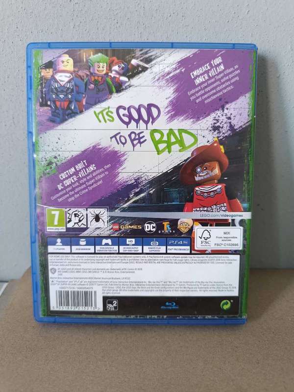 Lego DC Super Villains - Ps4