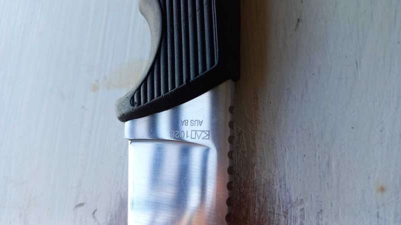 Kershaw 1028 Hunting Knife used.