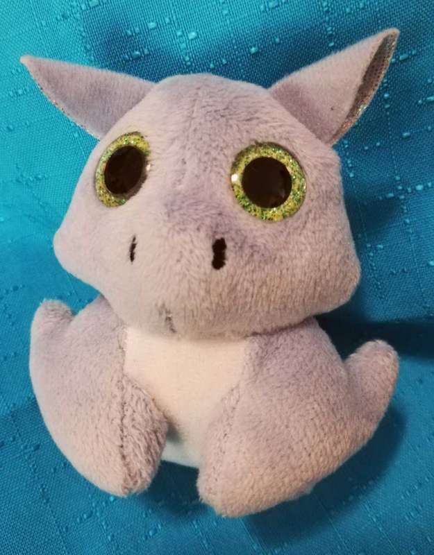TY Teenie Beanie Boo named Winter. McDonald's 2020. Collectable Happy Meal Toy. 11cm.