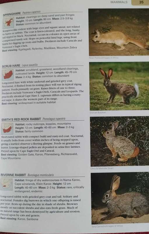 Wildlife of South Africa ,Duncan Butchart