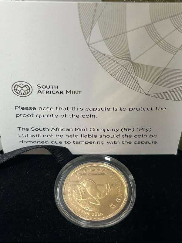Beautiful 50yr Anniversary 2017 1/4 oz Gold Krugerrand