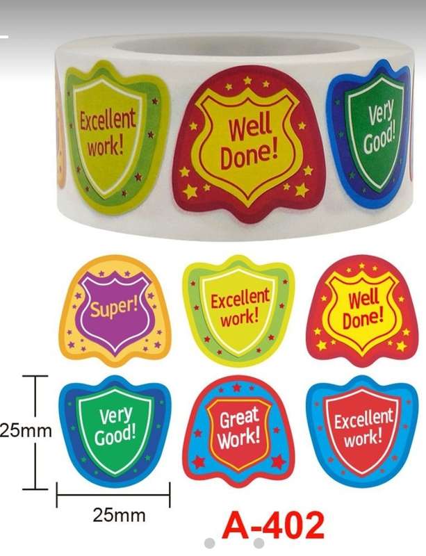 Student stickers
