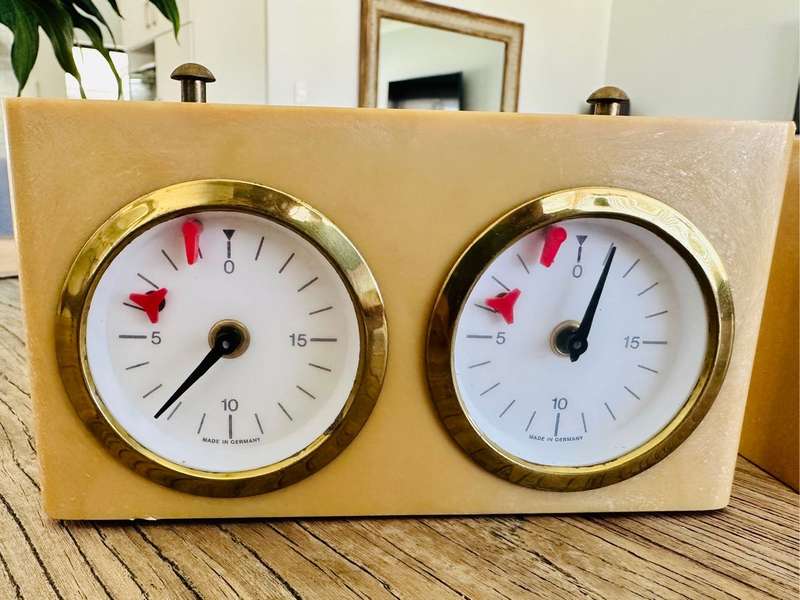 Vintage Chess Clocks