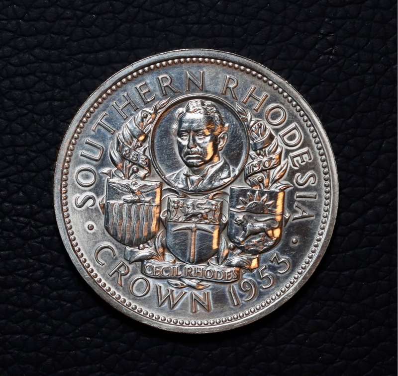 RHODES CENTENARY CROWN 1853-1953