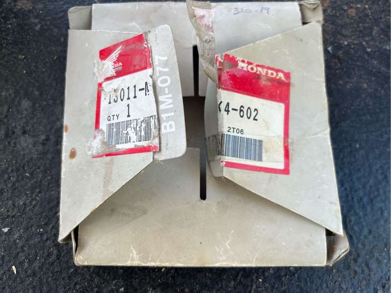 Honda XR500RE piston ring set