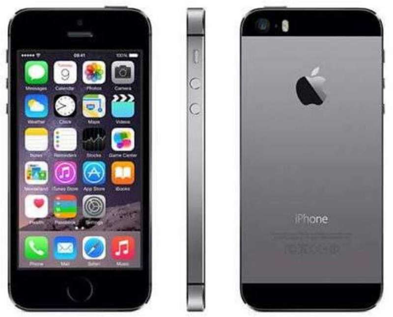 Apple iPhone 5s 16GB Space Gray & silver (Pre Owned)