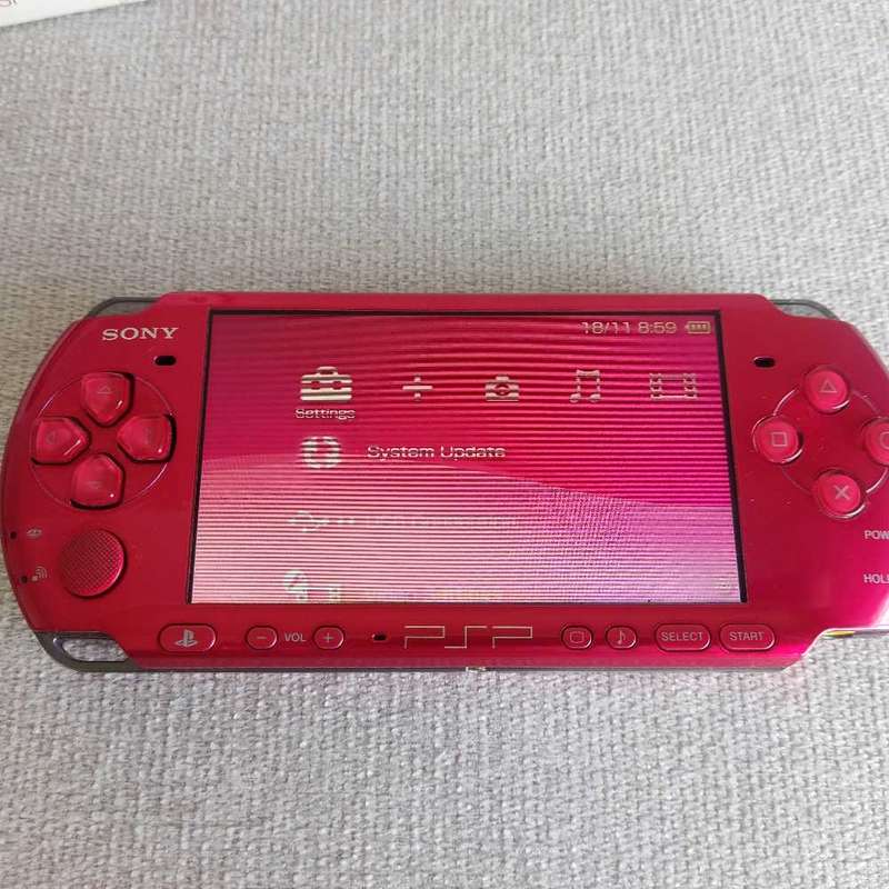 Psp Radiant Red PSP-3004 +Box