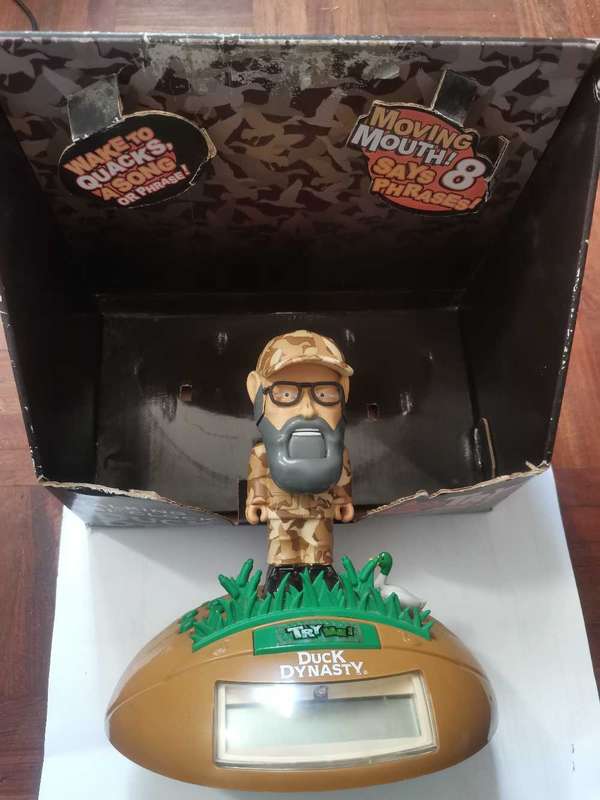 Duck dynasty talking clock