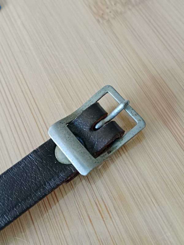 Vintage men's world war trench omega watch