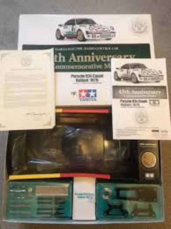 Tamiya 47477 Porsche 934 Coupe Vaillant TA02SW 45th Anniversary