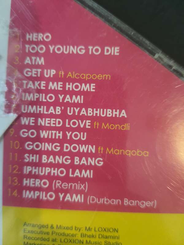 Thab'sile take me home music cd