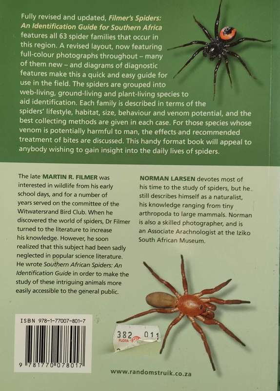 Spiders -an identification guide for Southern Africa