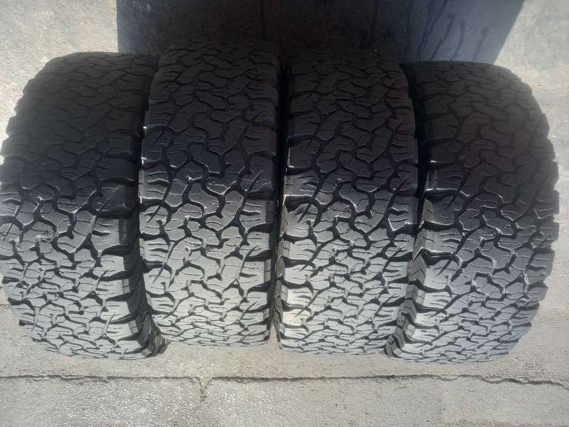 275/65/17 BF Goodrich AT KO2 used tyres.