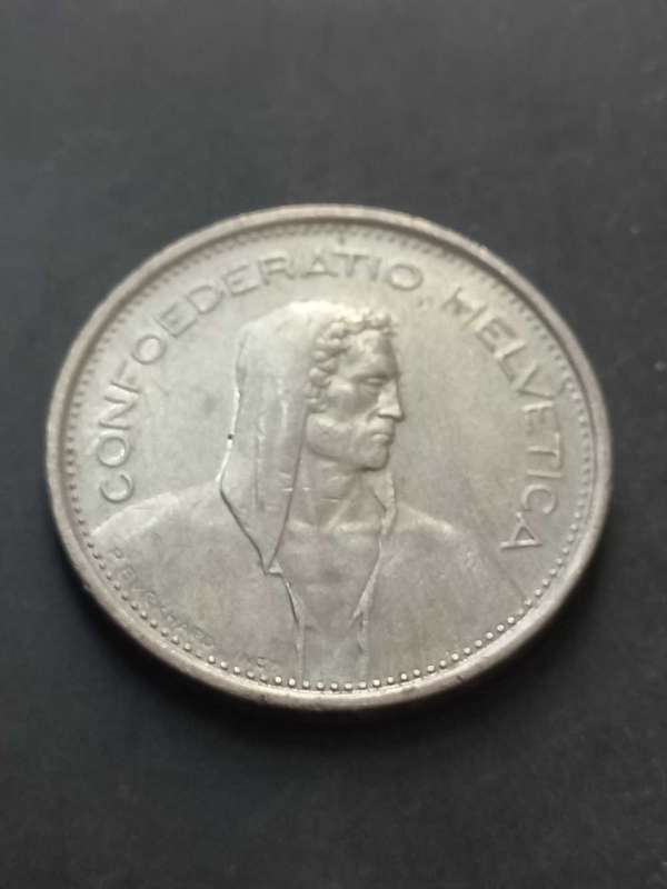 1974 Switzerland 5 Franc