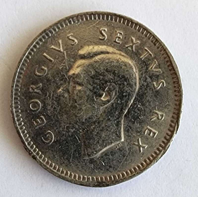 1951 Threepence