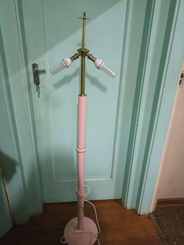 Modern Light Pink lampshade standing