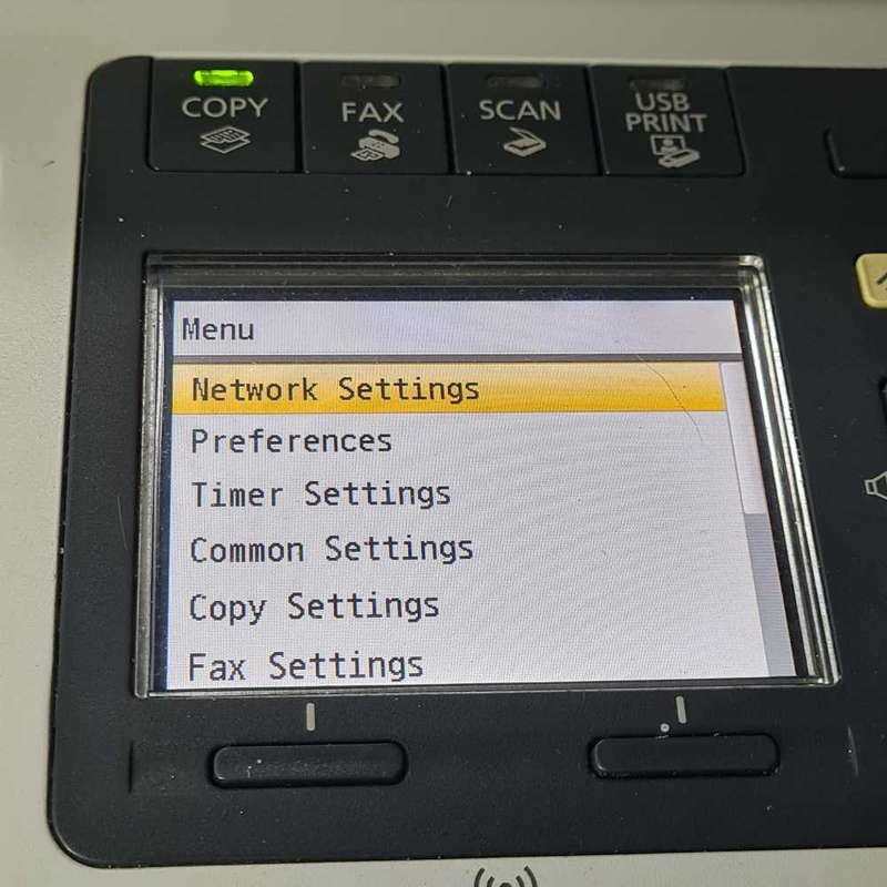 Canon MF8280CW laser jet color printer (read)