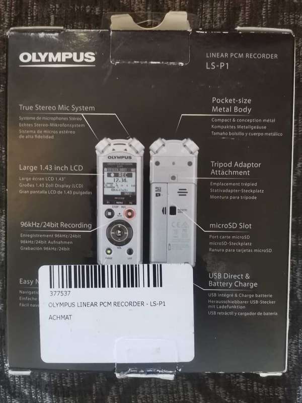 Olympus linear PCM recorder LSP1