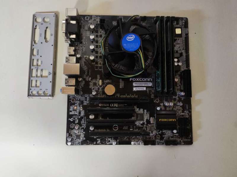 i7 4790 Upgrade Combo**H97 Foxconn 4 Ram slot Motherboard with 16GB Ram**