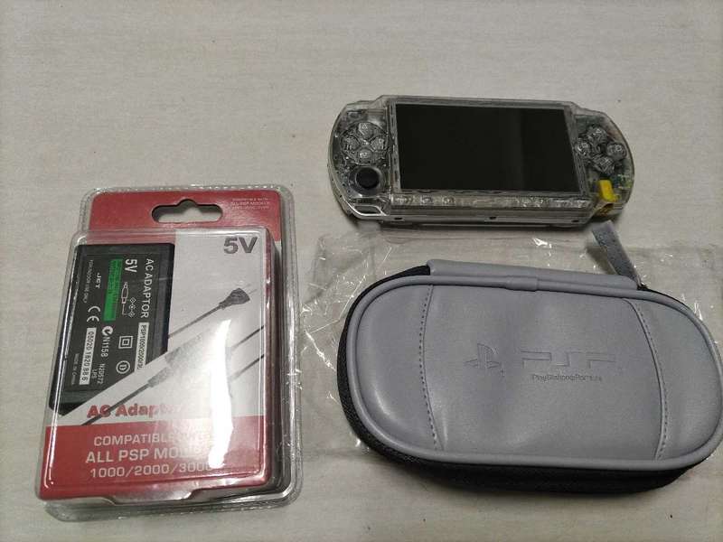 PSP 1000 model Refurbished with Crystal Housing